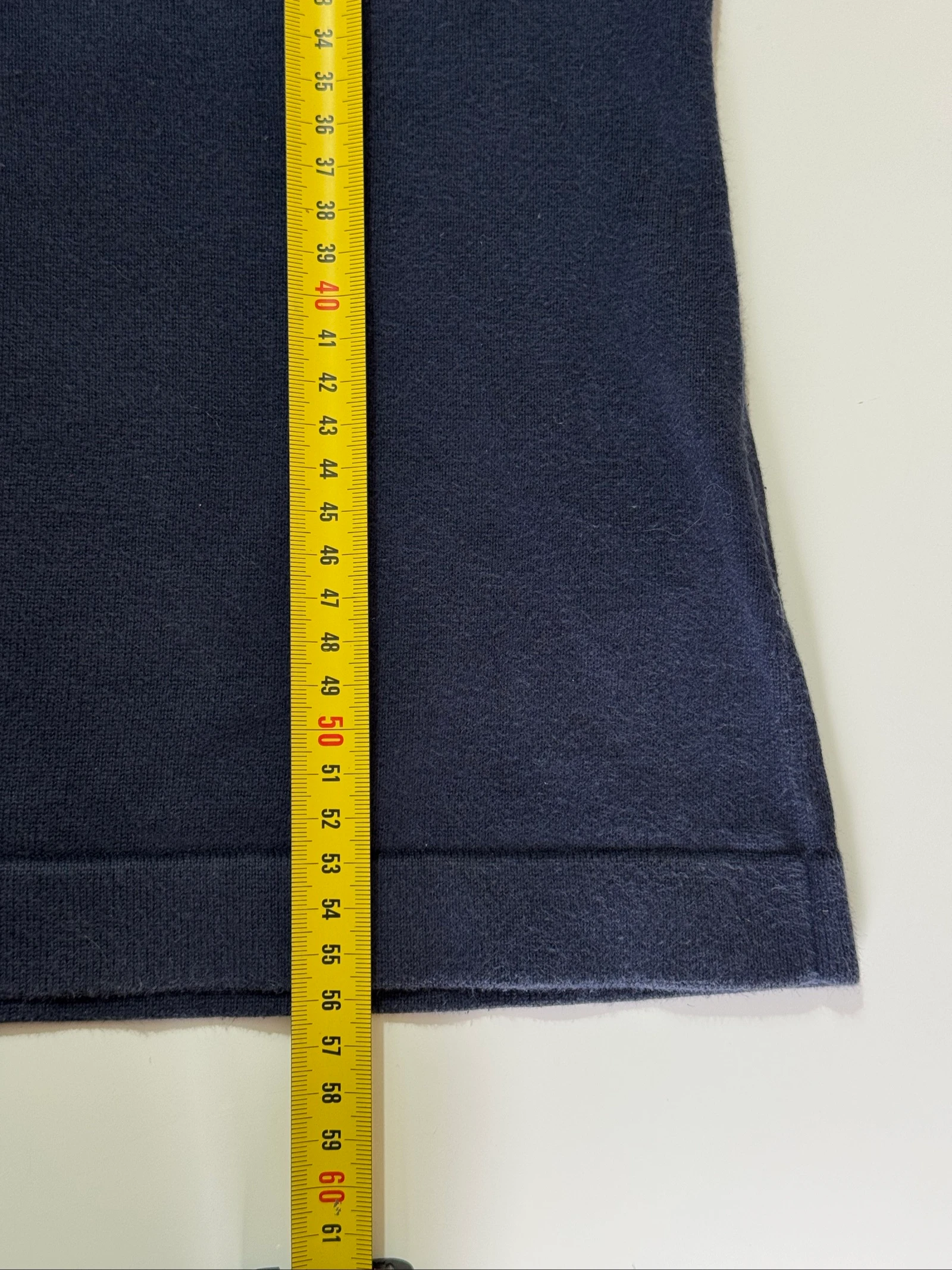 Vintage Tommy Hilfiger Golf V-Neck Sweater Navy Blue Size G – photo 8